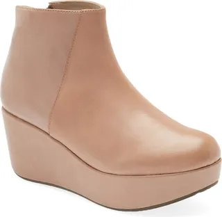 Yadira Platform Wedge Bootie