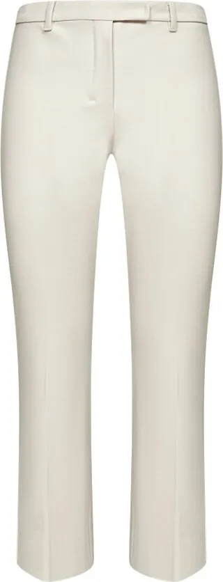 'S Max Mara High Waist Cropped Trousers