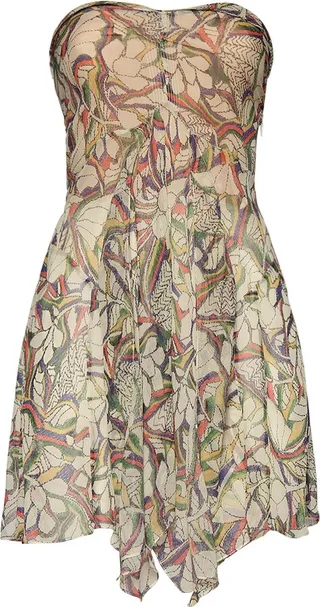 Louane printed silk mini dress