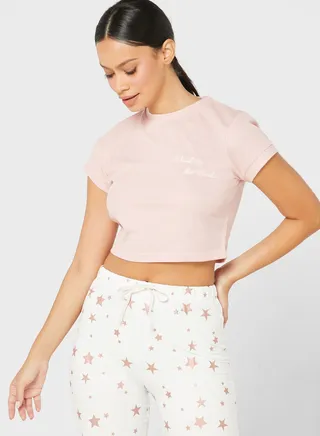 Ribbed Cropped Top