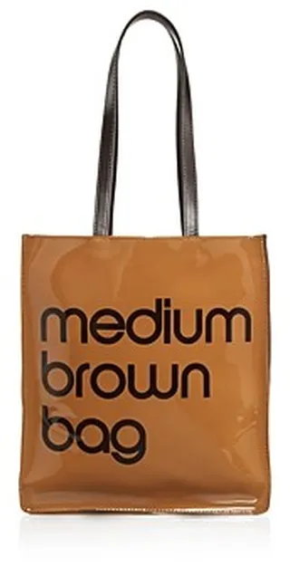 Bloomingdale's Medium Brown Bag - 100% Exclusive