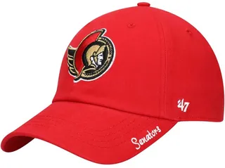 Women's Red Ottawa Senators Team Miata Clean Up Adjustable Hat