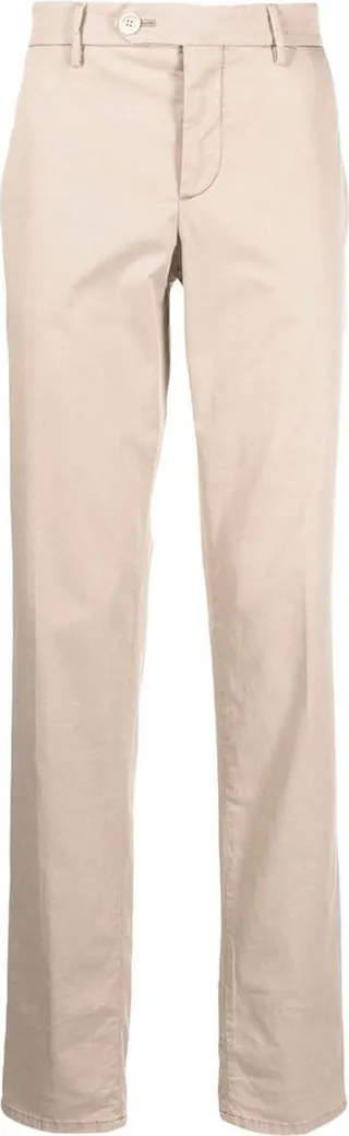 Straight-Leg Tailored Trousers