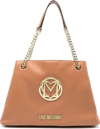 Logo-Plaque Shoulder Bag