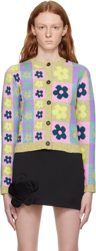Sandy Liang Multicolor Nany Cardigan