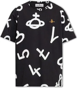 Vivienne Westwood Orb Printed Crewneck T-Shirt
