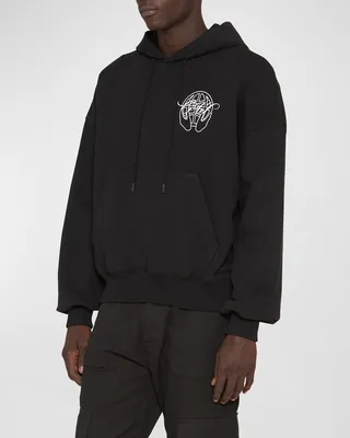 Men's Hand Arrow Terry Hoodie