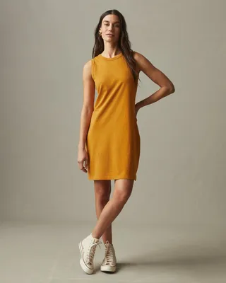 Muscle Tee Dress - Inca Gold