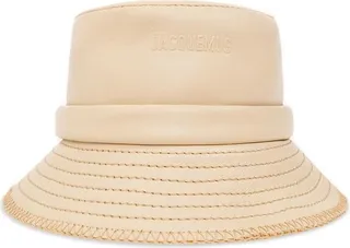 Jacquemus Le Bob Mentalo Drawstring Bucket Hat
