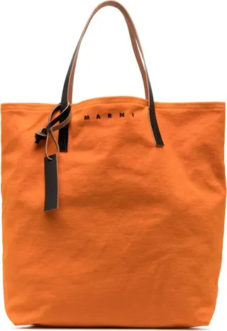 Logo-Print Shoulder Bag