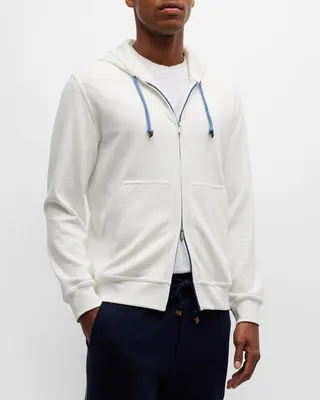 Men's Two-Way Full Zip Hoodie