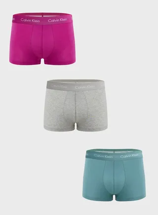 3 Pack Assorted Trunks