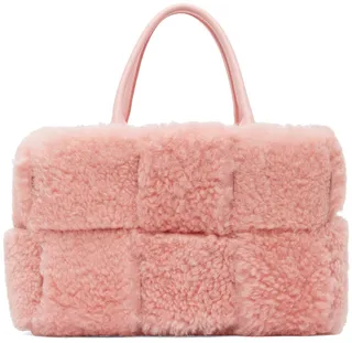 Bottega Veneta Pink Arco Tote