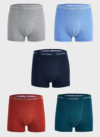 5 Pack Assorted Trunks