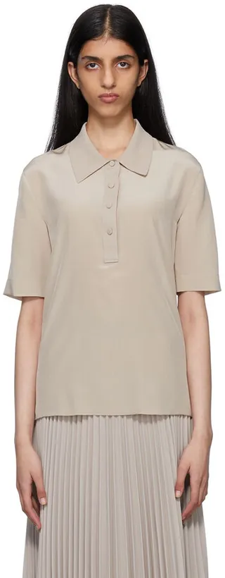 Joseph Beige Alberta Polo