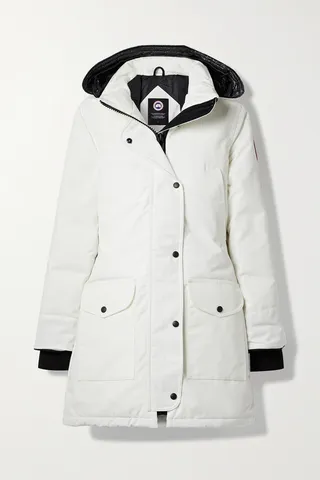 Canada Goose - Trillium Hooded Shell Down Parka - White