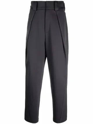 Straight-Leg Tailored Trousers