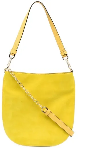 Evelyne leather shoulder bag