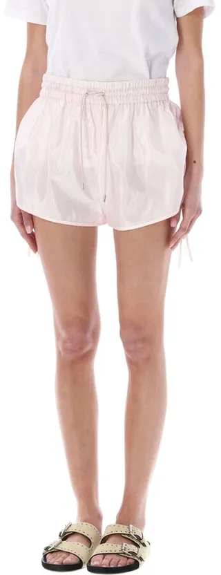 Isabel Marant High Waist Drawstring Shorts