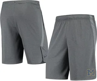 Men's Nike Anthracite Michigan Wolverines Hype Performance Shorts