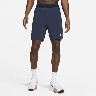 Men's Nike Pro Dri-FIT Flex Vent Max 8" Training Shorts in Blue