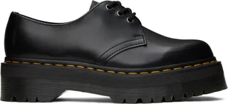 Dr. Martens Black 1461 Quad Derbys