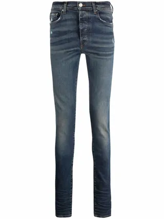 Light-Wash Skinny Jeans