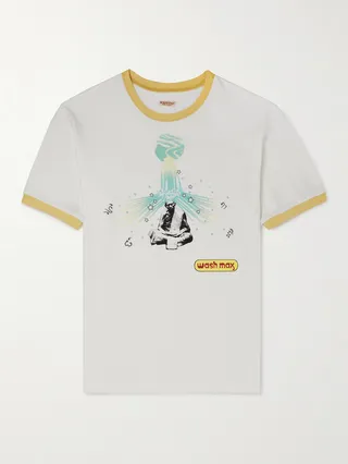 Printed Cotton-Jersey T-Shirt