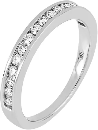 Varda Channel Set Diamond Stack Ring