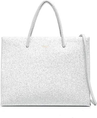 Glitter-Detail Tote Bag