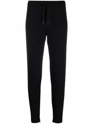 Logo-Tape Drawstring Track Pants