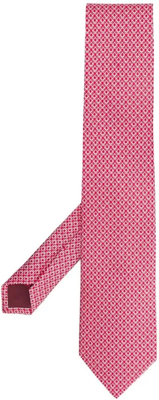 Monogram Print Tie