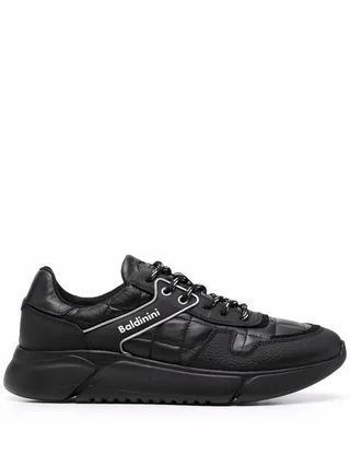 Panelled Low-Top Sneakers