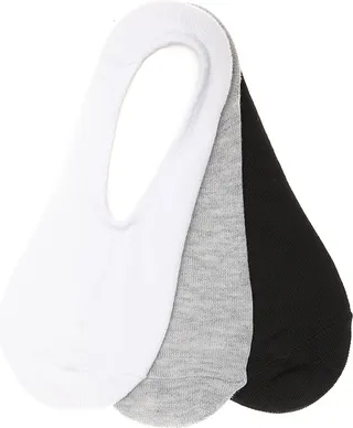 Converse Flat Knit No Show Liners 3 Pack