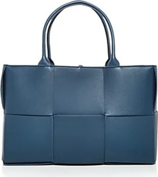Bottega Veneta Small Arco Woven Leather Tote