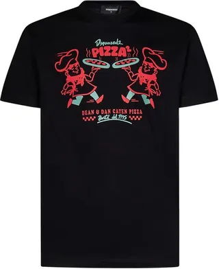 Dsquared2 Graphic-Printed Crewneck T-Shirt