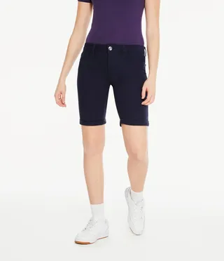 Aeropostale Womens Five-Pocket Uniform Bermuda Shorts