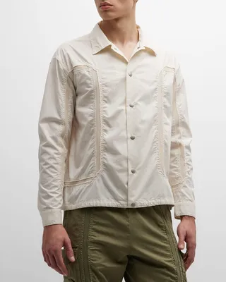 Men's Vintage Frame Snap-Front Shirt