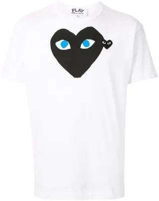 logo print T-shirt
