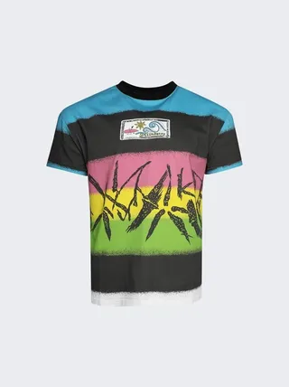 X Pale USA Cane Jersey Multicolor