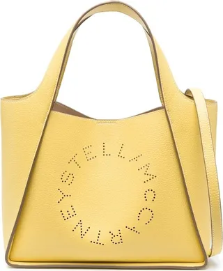 Perforated-Logo Tote Bag