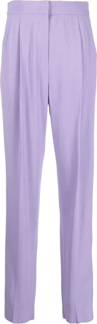 Side-Stripe Straight Leg Trousers