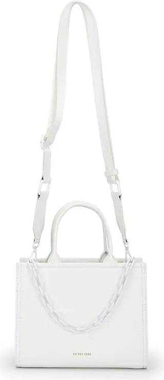 Vintage Havana Alyce (White) Cross Body Handbags