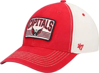 Men's '47 Red Washington Capitals Shaw Mvp Adjustable Hat