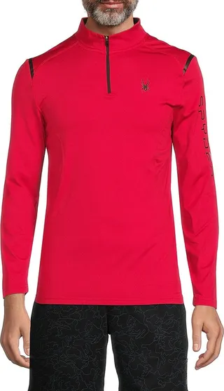 Logo Zip Up Pullover