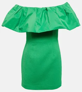 Rumi off-shoulder minidress