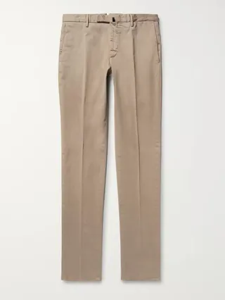 Four Season Slim-Fit Cotton-Blend Chinos