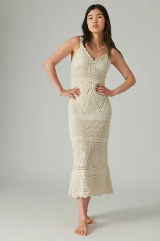 Crochet Maxi Dress