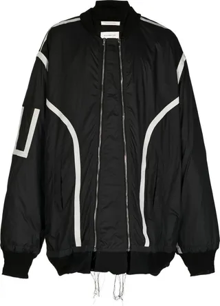 Reversible Oversized Bomber Jacket