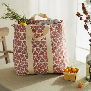 Soil to Studio Aranya Floral Canvas Market Tote
